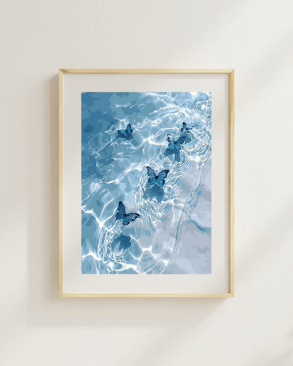 Blue Butterfly Ripple
