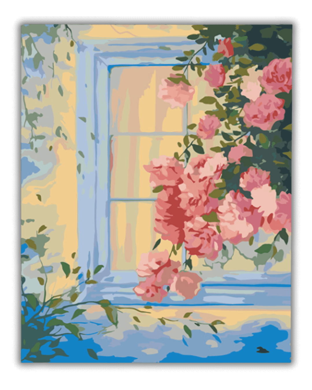 Roses on the Windowsill
