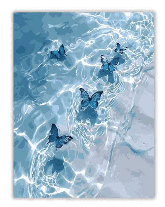 Blue Butterfly Ripple