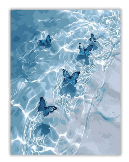 Blue Butterfly Ripple