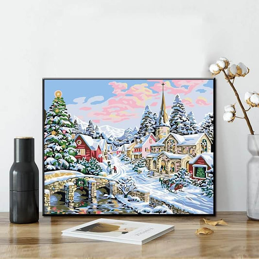 Winter Christmas Town