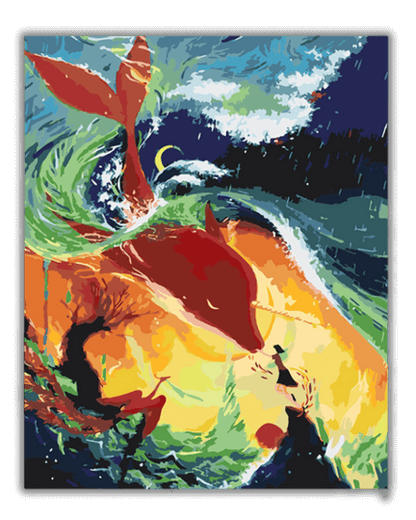 Big Fish and Begonia